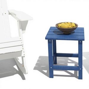 Mesa Auxiliar de Café de 2 Niveles para Exteriores, Muebles de Exterior Duraderos y Elegantes para Dormitorio - Product Image 1