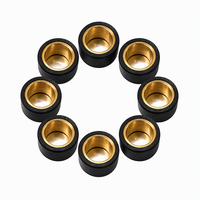 Set Pulley Variator Sepeda Motor Tembaga PA46 Kustom Baru 26*15mm 18g 8 PCS. untuk Retrofit/Upgrade C400