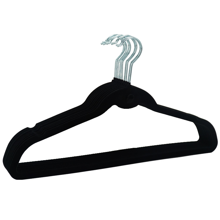 CHARISMA Velvet Clothing Coat Hangers Slim Stackable Non Slip Space Saving Clothes Hanger Heavy Duty Adult Hangers