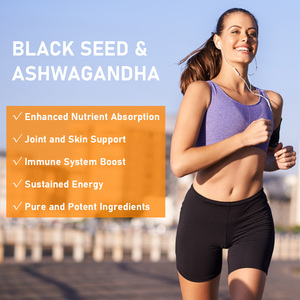 Gomitas de Semillas Negras y Ashwagandha de Alta Calidad OEM con Seamoss, Mejora la Absorción de Nutrientes y Refuerza el Sistema Inmunológico - Product Image 3