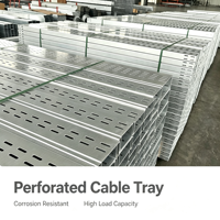 YOU MING - Cannelle de câblage perforée en acier inoxydable avec trous pré-perforés pour le câblage industriel et les câbles d'instruments