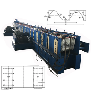 Safety Crash Barrier Highway <strong>Guardrail</strong> <strong>Roll</strong> <strong>Forming</strong> <strong>Machine</strong> - Product Image 1