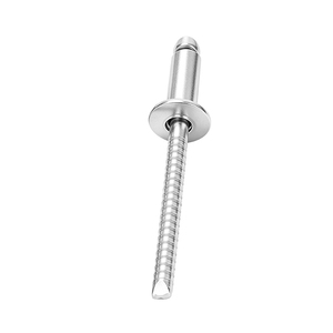 100 rivets aveugles à tête ronde en acier inoxydable 304 haute résistance, type ouvert, M2-M6, pour l'assemblage de machines d'ingénierie, ODM/OEM - Product Image 1