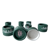 Pot de papier recyclable baume à lèvres en soin des lèvres taille personnalisée chapstick cylindre carton emballage lotion crème papier tube résistant à l'huile