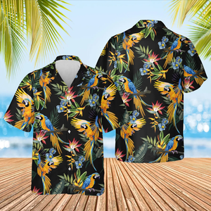 Aangepast foto-shirt, aangepast Hawaiiaans overhemd met boom, Hawaiiaans overhemd voor heren, feestoverhemd, zeer mooi cadeau voor hem - Product Image 1