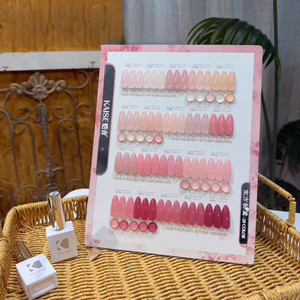 เจลยูวีสีชมพูนู้ด ปราศจากสาร HEMA เจลทาเล็บเนื้อเจลลี่ รับผลิตแบรนด์ส่วนตัว (OEM/ODM)  ขั้นต่ำในการสั่งซื้อน้อย  ลอกออกได้ด้วยการแช่  สำหรับทำเล็บแบบ LED ในร้านเสริมสวย - Product Image 6