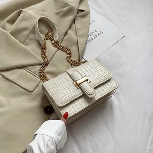 Bolso pequeño elegante para mujer 2025 nuevo estilo S, versión coreana patrón de cocodrilo CADENA DE Instagram de moda bandolera de un solo hombro - Product Image 6
