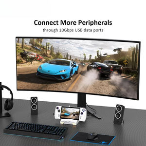 <span class=keywords><strong>Station</strong></span> d'accueil RGB pour Steam Deck (OLED) ROG Ally Switch 2, 6-en-1 avec HDMI 4K60Hz, Ethernet 2.5G - Product Image 4