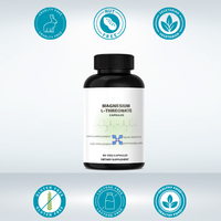 Capsules de L-Thréonate de Magnésium Personnalisées par une Usine Fiable Favorisent un Sommeil Réparateur et une Relaxation Quotidienne Échantillon Gratuit