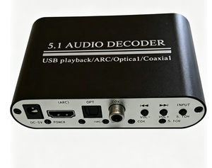 <span class=keywords><strong>Receptor</strong></span> de Audio Bluetooth 5.0 <span class=keywords><strong>con</strong></span> Decodificador Óptico Coaxial HDMI a RCA, DAC 5.1CH para Barra de Sonido de Cine en Casa - Product Image 4