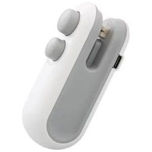 เครื่องซีลถุงพลาสติกแบบมือถือแนวนอน ใช้พอร์ต USB ความจุ 1.0 ลิตร สำหรับใช้ในบ้านและโรงแรม เสียงเบา ทำความสะอาดง่าย - Product Image 1