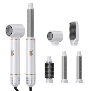2026 Most Popular New Trend <b>5</b> in 1 Hair Styler Hair Dryer Hot Air Brush Professional Hair Straightener Curler Air Styling Tools - Product Image 1