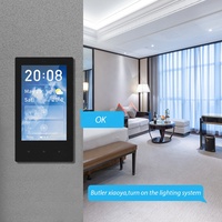 Panneau de commande central intelligent Tuya de 4 pouces US, passerelle ZigBee, interrupteur d'éclairage, panneau de commande multifonctionnel à écran tactile pour maison intelligente