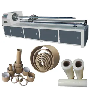 Single Knife Numerical Control Cardboard Paper Tube Making Machine Paper Core Tube Cutter Cutting Machinery