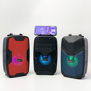 1 Adet NRG-401A RGB LED Işıklı Taşınabilir Hoparlör Kablosuz BT Hoparlörler Dış Mekan Mini FM Hoparlör kancalı tutma saplı Telefon tutucu - Product Image 6