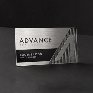 บัตรโลหะสแตนเลสสตีล สลักลายตามสั่ง กันน้ำ กันสนิม ได้รับการรับรองมาตรฐาน ISO9001 สำหรับสมาชิกวีไอพีและการใช้งานทางธุรกิจ - Product Image 6