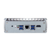 Mini PC sans ventilateur N100 Intel Core I5 I7 6 Gigabit LAN avec prise en charge sans ventilateur RJ45 DDR4 Win10 Linux pour petit ordinateur industriel