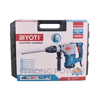 BIYOTI professionnel de haute qualité 110 V-240 V marteau électrique rotatif 42 mm perceuse rotative marteau manuel utilisé pour le forage