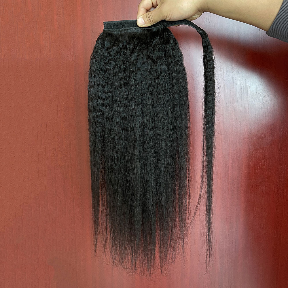 หางม้าพันผมสีธรรมชาติ