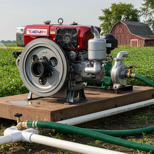 Moteur diesel monocylindre Tengka Zs1130 30HP refroidi par eau - Product Image 1