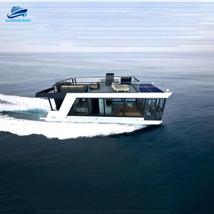 Allhouse Aluminio Turismo <span class=keywords><strong>Restaurante</strong></span> flotante Agua Casa flotante para fiesta y placer familiar - Product Image 1