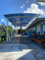Estructura Metálica Resistente para Carport, Piezas de Repuesto para Techo de Carport