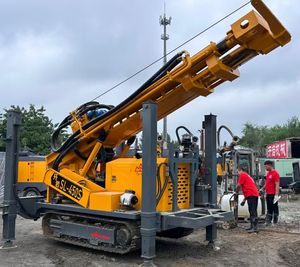 KY 450m 깊이 카이얀 450S 고효율 크롤러 <span class=keywords><strong>DTH</strong></span> 시추 장비 (보어홀 및 광산 시추 장비용) - Product Image 2