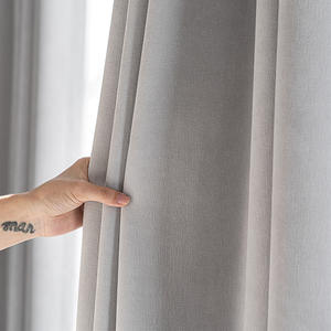 Nouveau tissu de rideau tissé uni épaissi en cachemire de Chenille Shaoxing Keqiao de haute qualité pour salon chambre <span class=keywords><strong>belle</strong></span> <span class=keywords><strong>au</strong></span> <span class=keywords><strong>bois</strong></span> <span class=keywords><strong>dormant</strong></span> - Product Image 1