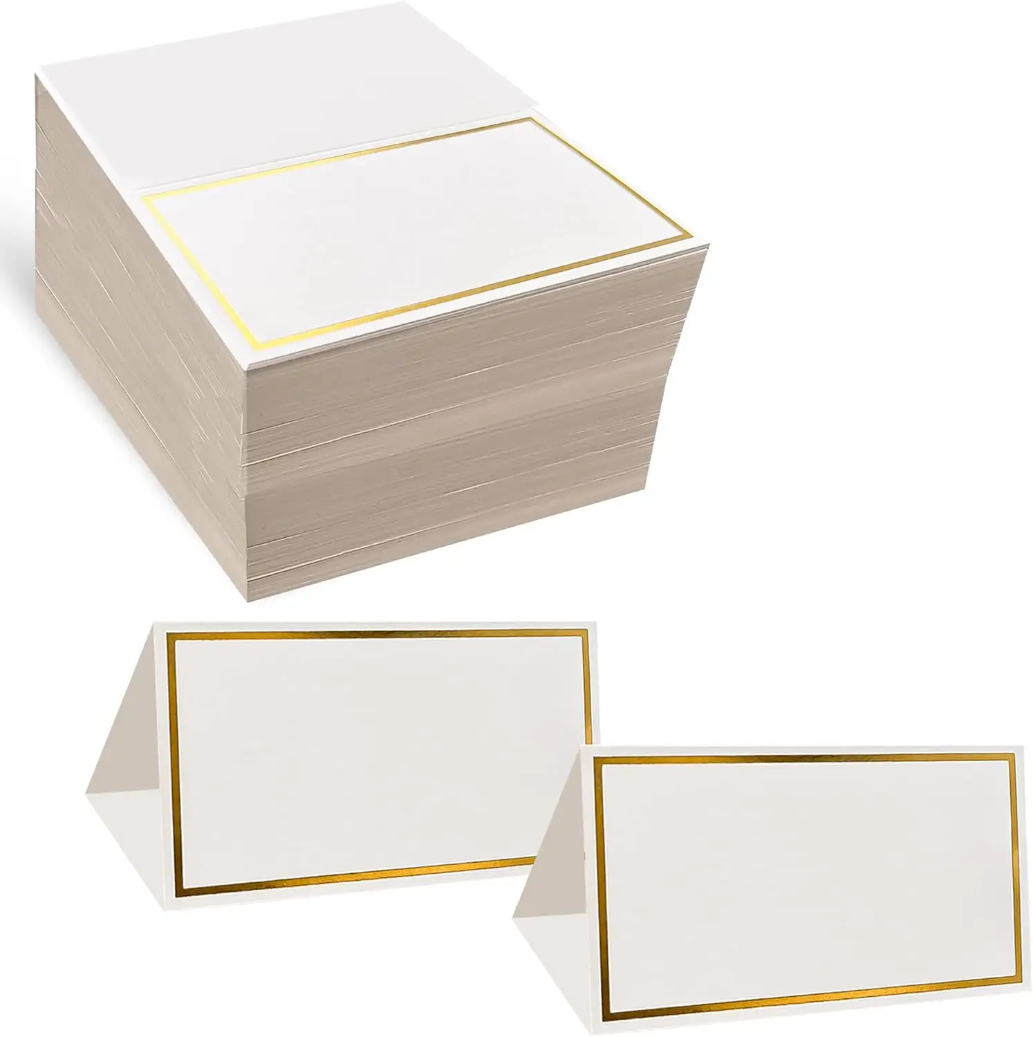 Tùy chỉnh lá vàng nơi thẻ tổ chức sự kiện bên chỗ ngồi thẻ đám cưới Bảng tên Lều nơi thiết lập Thẻ