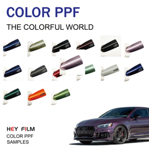 HEY FILM Muestra Gratuita de Película de Poliuretano Hidrofóbica Brillante PPF, Película Protectora de Pintura TPU PPF para Todo el Cuerpo del Automóvil - Product Image 3
