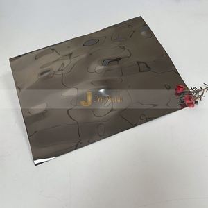 304 316 High Quality Water Ripple Decorative Stainless Steel Plate with Bending & Cutting Services - Product Image 1