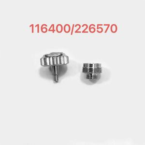 มงกุฎนาฬิกาขนาด 7 มม. สแตนเลสสตีล เหมาะสำหรับนาฬิกา <span class=keywords><strong>116400</strong></span> 226570 อุปกรณ์เสริมตัวเรือนนาฬิกาสำหรับเปลี่ยนทดแทน - Product Image 4