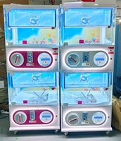 WANGERBAO Distributeur automatique de capsules Gacha personnalisable, double étage, en anglais, pour jeux d'arcade, à partir de 6 ans
