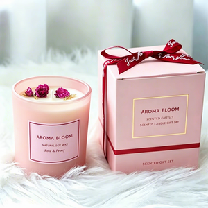 Velas de Soja Aromáticas al por Mayor en Frascos de Vidrio, Ecológicas y de Larga Duración para Aromaterapia, Decoración del Hogar y Festividades - Product Image 4