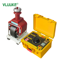 VLUUKE BYQ5kVA Dry Type Digital Display AC/DC Transformer Hipot Testing Set High Accuracy IP67 Protection Aluminum Alloy 10W