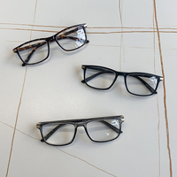 Lunettes de lecture KX005 fines à monture intégrale pour femmes, lunettes correctrices, charnière à ressort rouge, PC flexible, vente en gros, presbytie