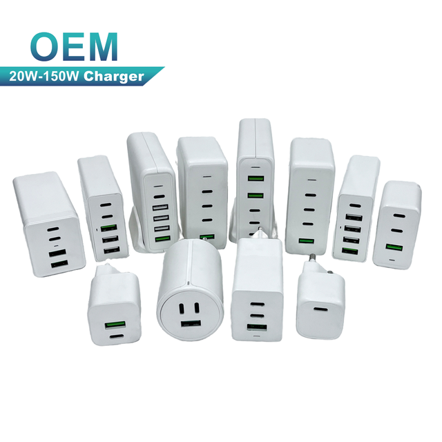 Factory Direct 5W-240W Multi USB c Usbc Quick Fast Charging Smart Charger for iPhone Samsung iPad Apple Laptop Desktop Macbook