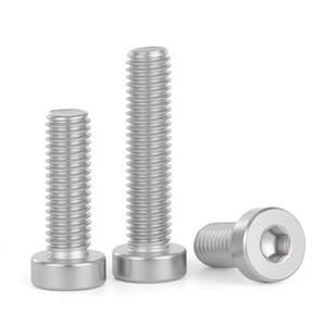 GELISEN 304 Stainless Steel Thin <b>Head</b> Hex Socket <b>Screws</b> M3-M12 Anti Rust - Product Image 3