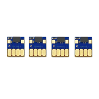 Chip Reset Otomatis InkLab 4 Warna untuk Printer HP 97U & Seri Pagewid Komponen Kartrid 100% Kompatibel 4PCS/set
