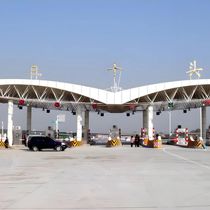 Đường cao tốc trạm thu phí trạm xăng cấu trúc màng tán mái thép cấu trúc Giàn - Product Image 6