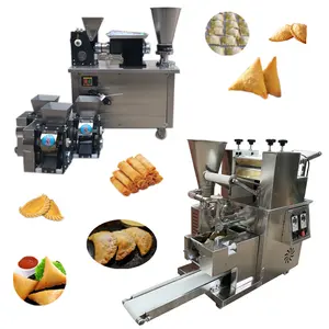 Commercial mini ravioli samosa making machine maquina empanadas gyoza dumpling machine electric dumpling maker machine automatic
