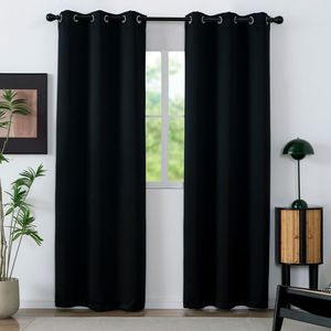 Cortinas <span class=keywords><strong>con</strong></span> ojales verdes XinLan para <span class=keywords><strong>ventana</strong></span> de dormitorio de sala de estar, cortinas <span class=keywords><strong>con</strong></span> aislamiento térmico y oscurecimiento de habitación - Product Image 4