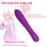 Vibrador de Silicona con Múltiples Modos, Productos de Masaje para Adultos a Precios Accesibles, Juguetes Sexuales para Mujeres, Recargable por USB