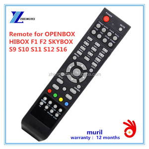 ZF negro de alta calidad 48 llaves STB Control remoto para OPENBOX HIBOX F1 F2 <span class=keywords><strong>SKYBOX</strong></span> S9 S10 S11 S12 S16 - Product Image 1