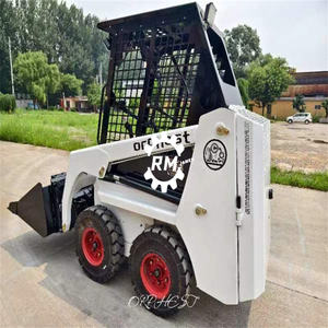 95% नए इस्तेमाल की गई मिनी स्किड स्टीड लोडर अच्छी गुणवत्ता वाली थोक कीमत मिनी व्हील बैकहोए लोडर - Product Image 2