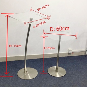 Toàn Bộ Bục Bục Hiện Đại Bục Bục Giảng Acrylic Cho Nhà Thờ - Product Image 3