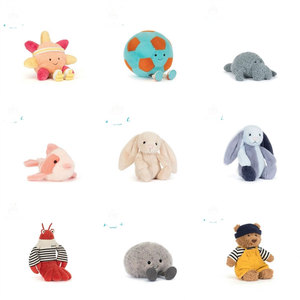 Collezione Nuovi Prodotti Jelly Cat Estate 2026 - Popolare Bambola Transfrontaliera Regalo con Coniglio Bonnie e Orso per Vacanze al Mare - Product Image 3