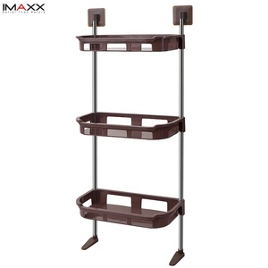 <span class=keywords><strong>Estante</strong></span> de Almacenamiento Doméstico de 3 Niveles con Pegamento Fuerte <span class=keywords><strong>para</strong></span> <span class=keywords><strong>Cocina</strong></span> o Baño - Product Image 3