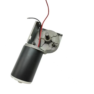 มอเตอร์เกียร์หนอนขนาดเล็ก 12V 24V 80W 100W 150W 200W ของผู้ผลิต มอเตอร์ไฟฟ้ากระแสตรงแบบมีแปรงถ่าน - Product Image 2