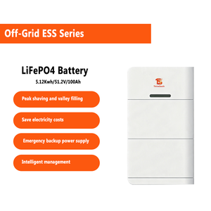 Système de stockage d'énergie hors réseau tout-en-un 6KW 51.2V 100Ah LiFePO4 avec onduleur solaire intégré et batterie de stockage - Product Image 4